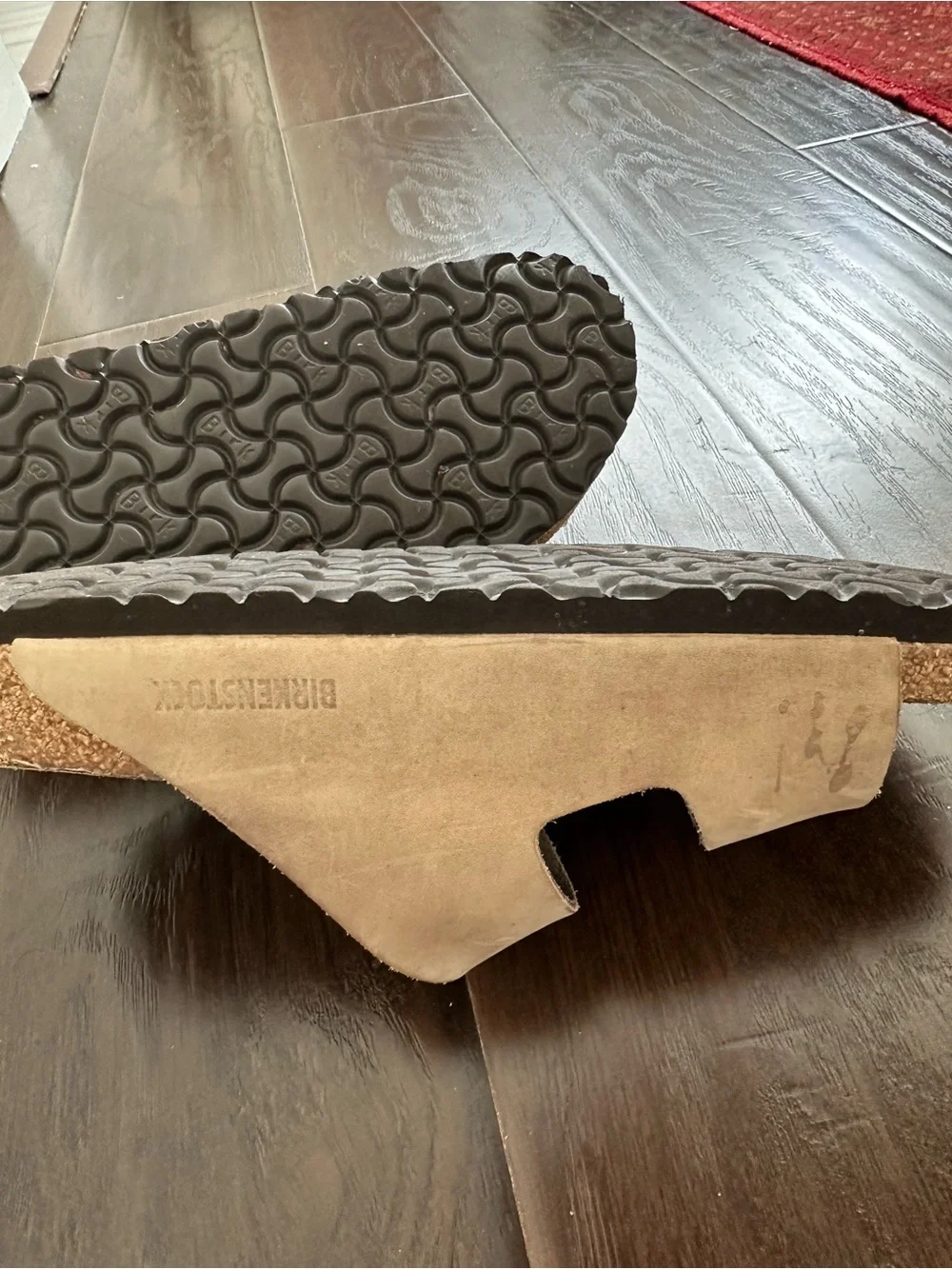My used Birkenstocks size 42